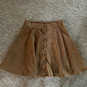 Corduroy skirt